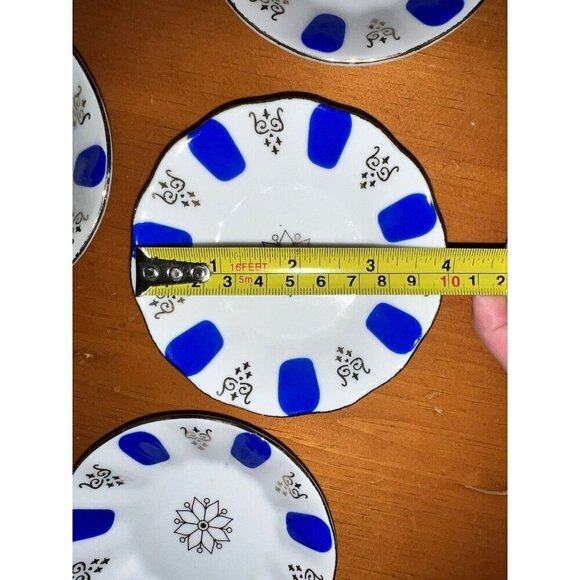 Ipex MCM Plates Butter Pats Tea Bag Rest Tiny Plates - Picture 4 of 12